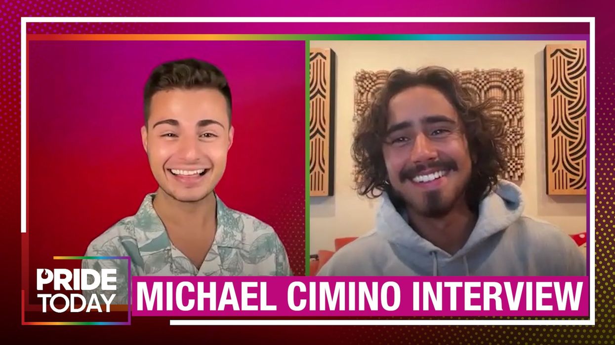 Michael Cimino is proudly embracing his 'twunk' status & dishing on his love for the LGBTQ+ community