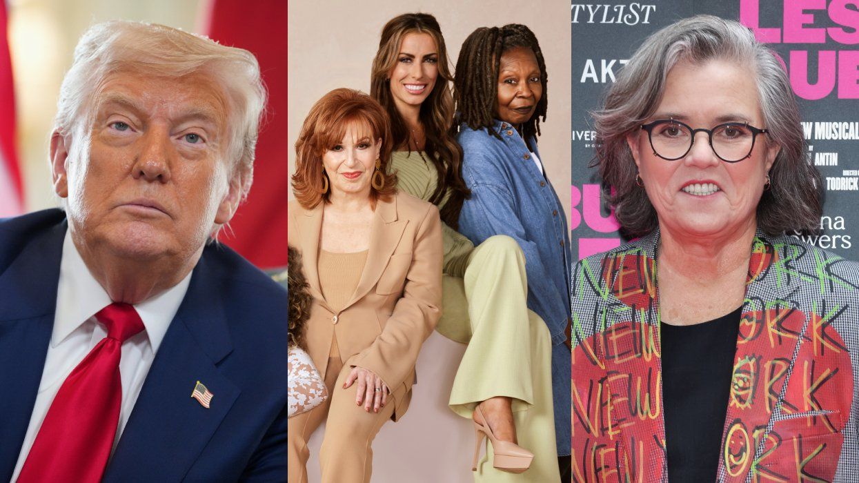 Rosie O'Donnell defends 'The View,' drags Trump: 'We're in a dictatorship with good lighting'
