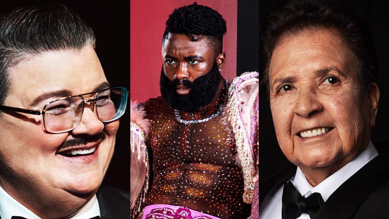 Meet 2025 Out100's three generations of drag kings: King Molasses, Murray Hill, and El Daña