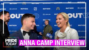 Anna Camp would love to star in her own sexy, sapphic drama