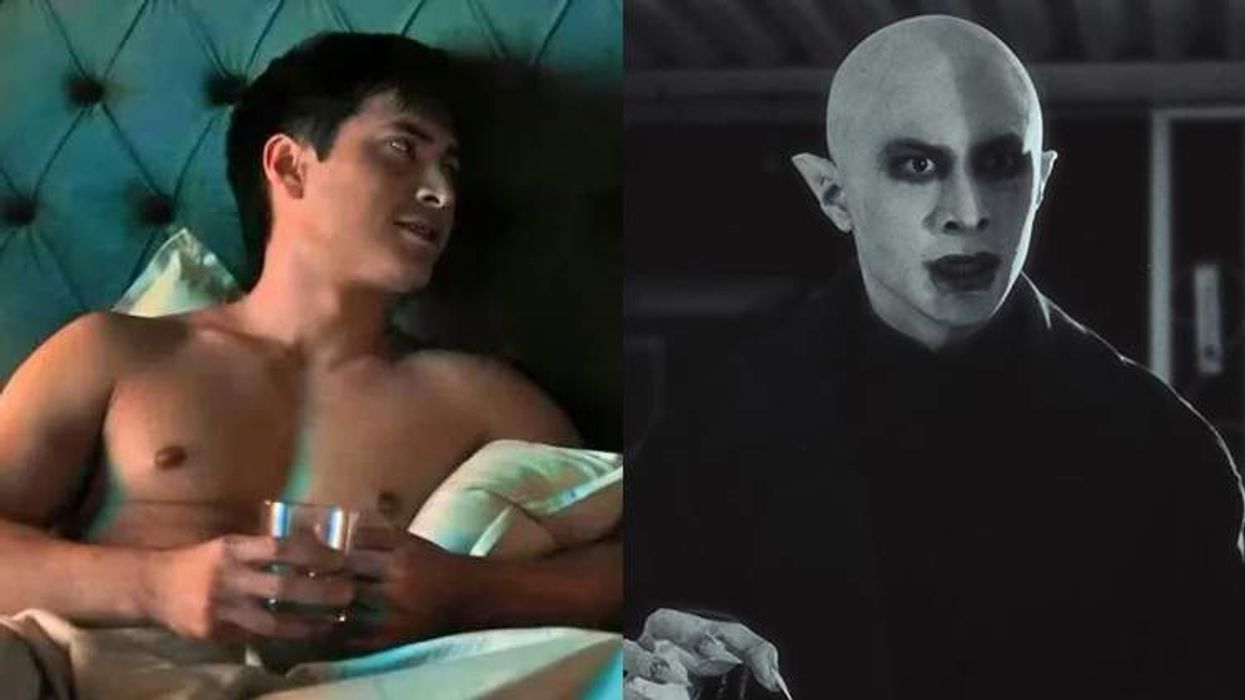 <p>Fans are feral for <em>Heated Rivalry</em> star Hudson Williams as a vampire in new music video</p>