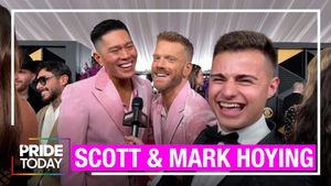 Pentatonix's Scott Hoying & Mark Hoying reveal the due date for their baby girl