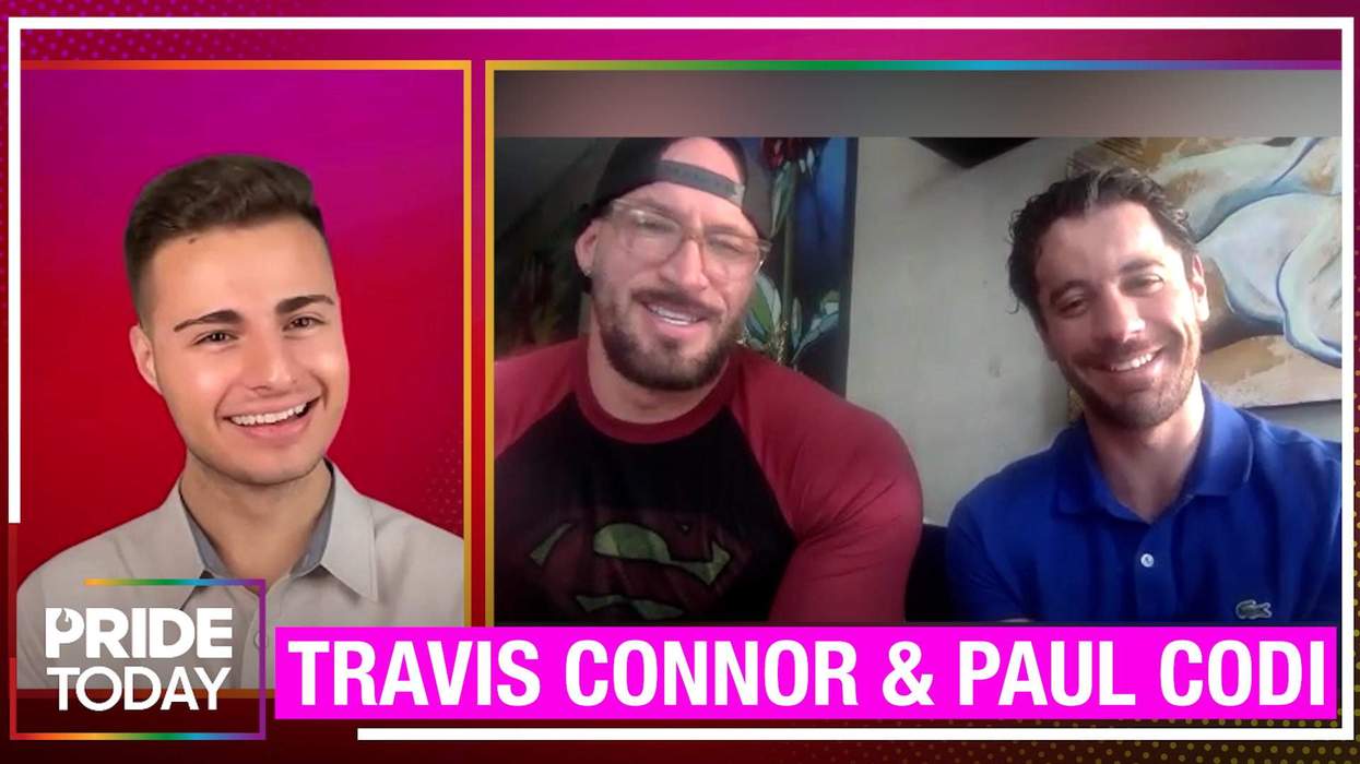 <p>Adult stars Paul Codi & Travis Connor spill on their sexy new film based on <em>Heated Rivalry</em></p>