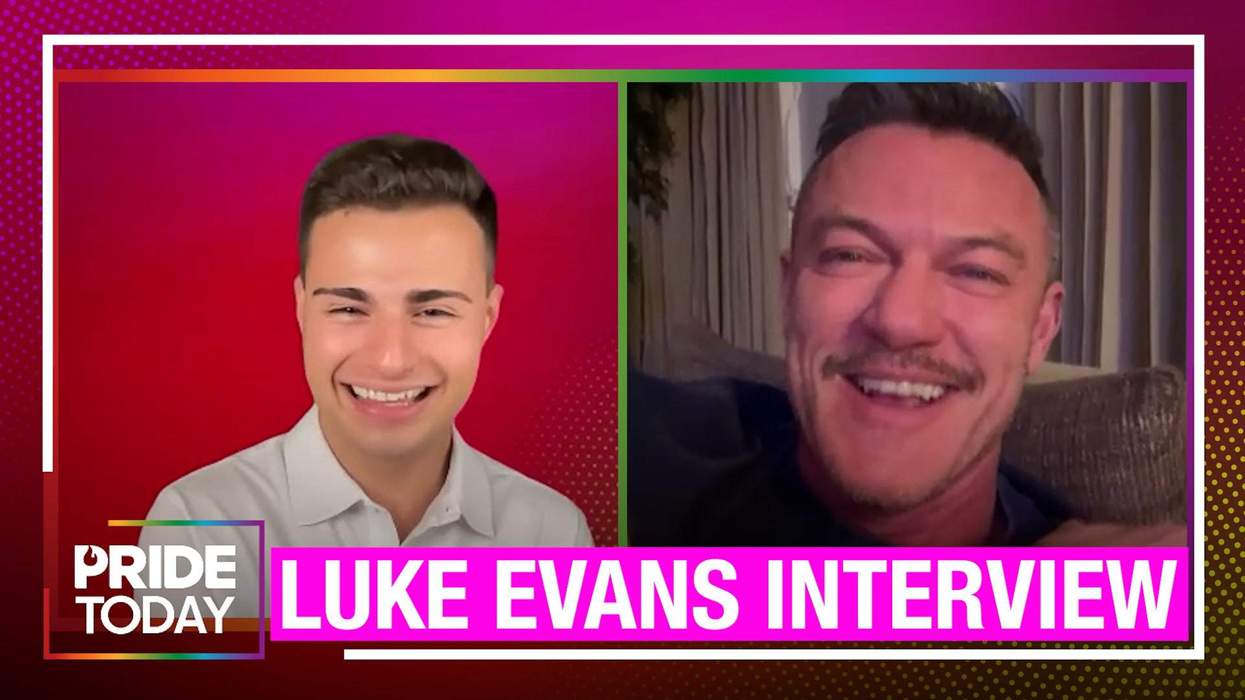 <p>Luke Evans talks 'dream' Broadway debut and says 'good luck' to <em>Gaston</em></p>