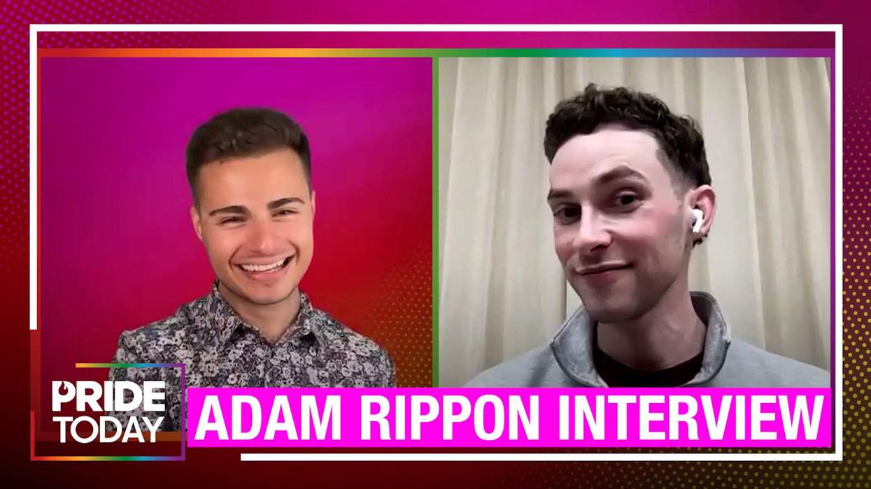 <p>Adam Rippon dishes on the Olympics condom shortage and acting in <em>St. Denis Medical</em></p>