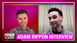 Adam Rippon dishes on the Olympics condom shortage and acting in 'St. Denis Medical'