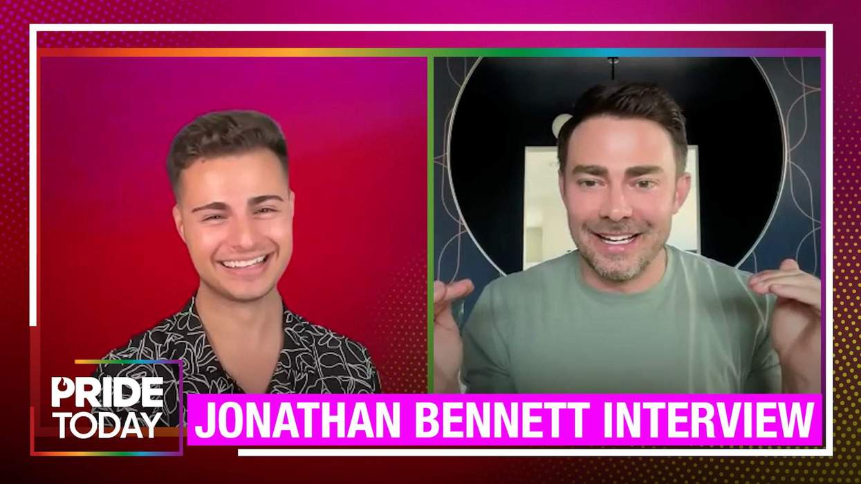 Jonathan Bennett's favorite role? Husband to Jaymes Vaughan