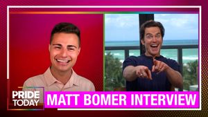 Matt Bomer dishes on his leaked photos rocking tight yellow shorts in new film 'Outcome'