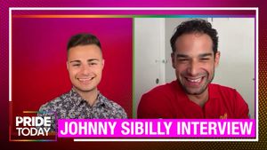 Johnny Sibilly dishes on viral kissing photos with his handsome boyfriend