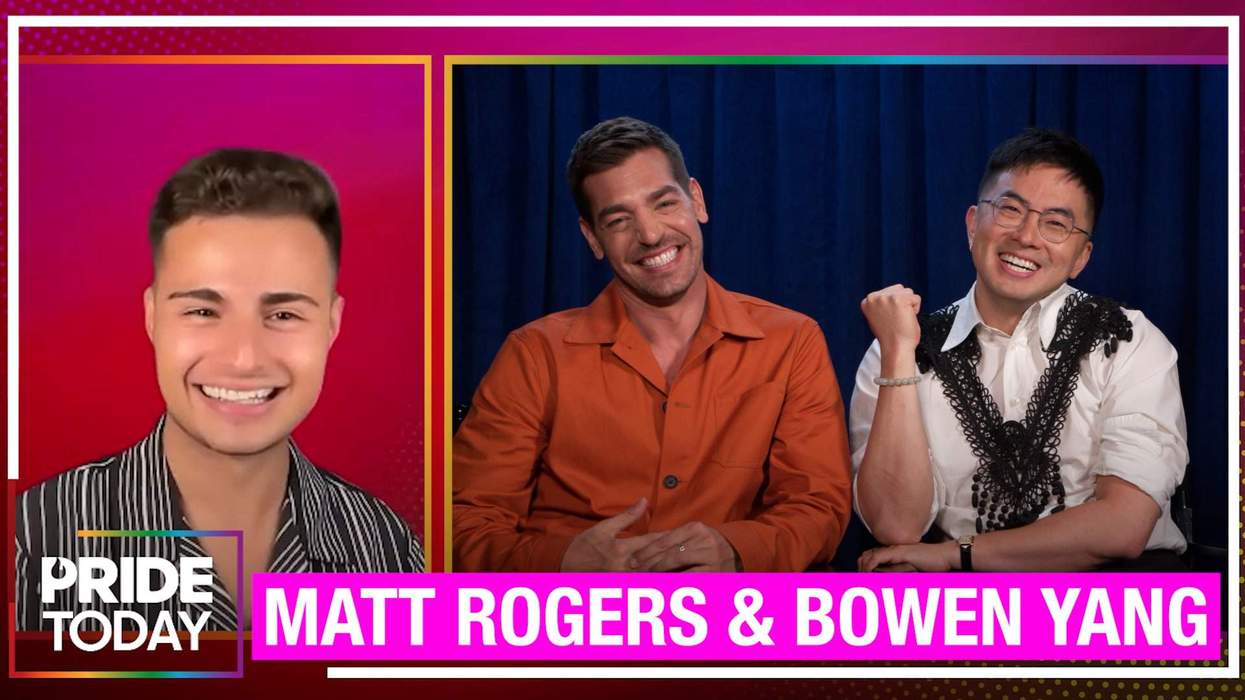 Matt Rogers dishes on his relationship with Fraser Olender: 'I'm happy and proud of him'