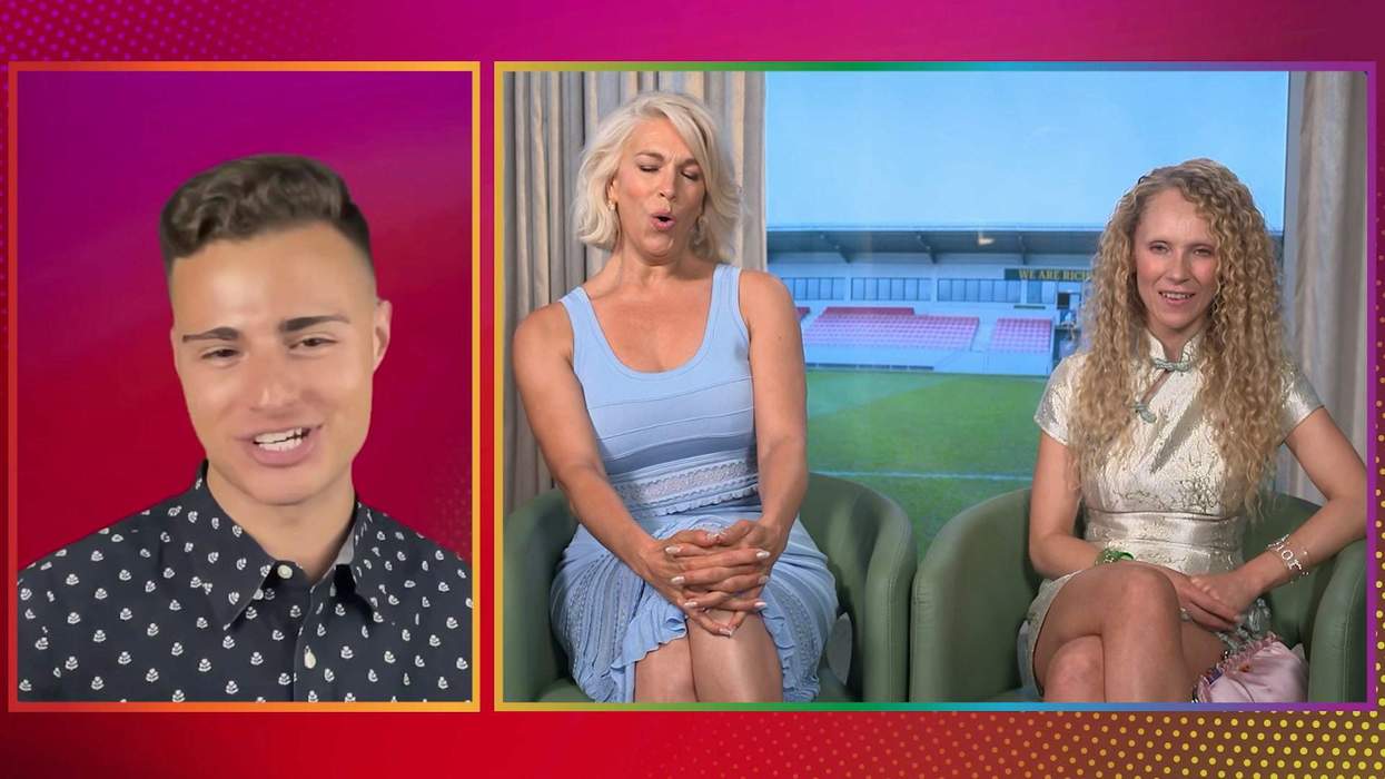 The 'Ted Lasso' cast calls out critics who're 'intimidated' by queer storylines