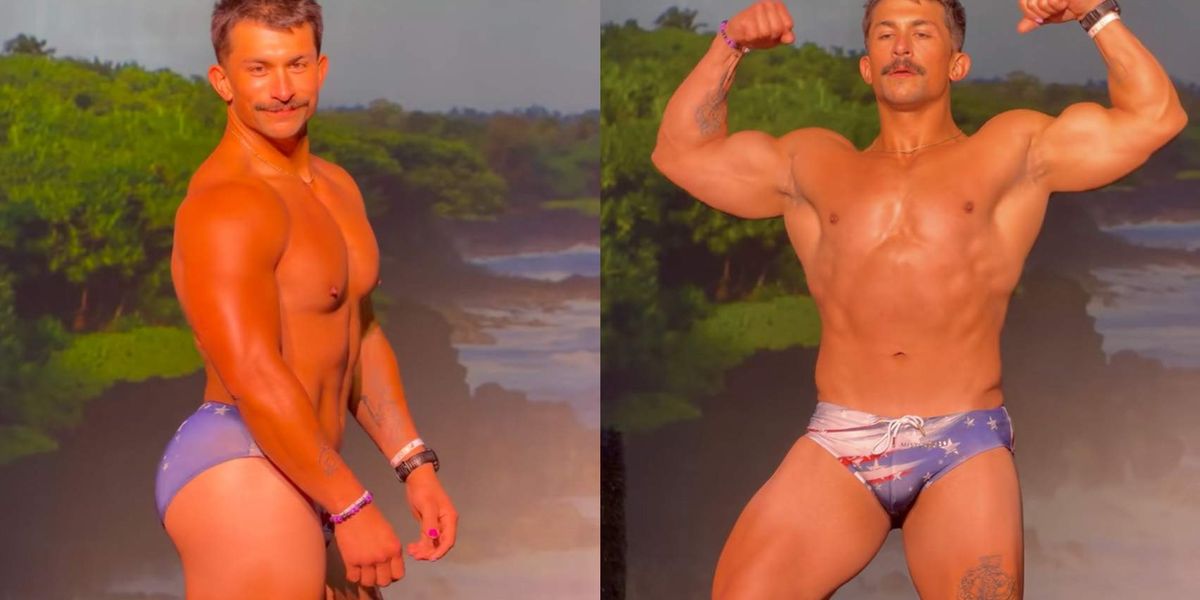 Muslos gruesos y un trasero de burbuja tienen a los gays obsesionados con Mister Kansas