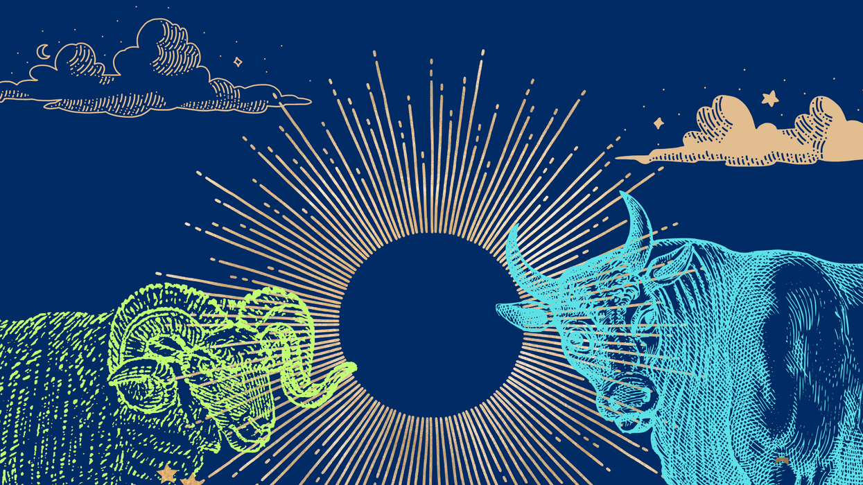 Out Astrology: A New Moon + Solar Eclipse on the Aries-Taurus Cusp