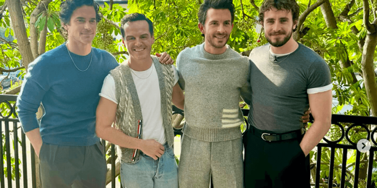 Jonathan Bailey Spills the Tea on the Gay Group Photo That Nearly Broke