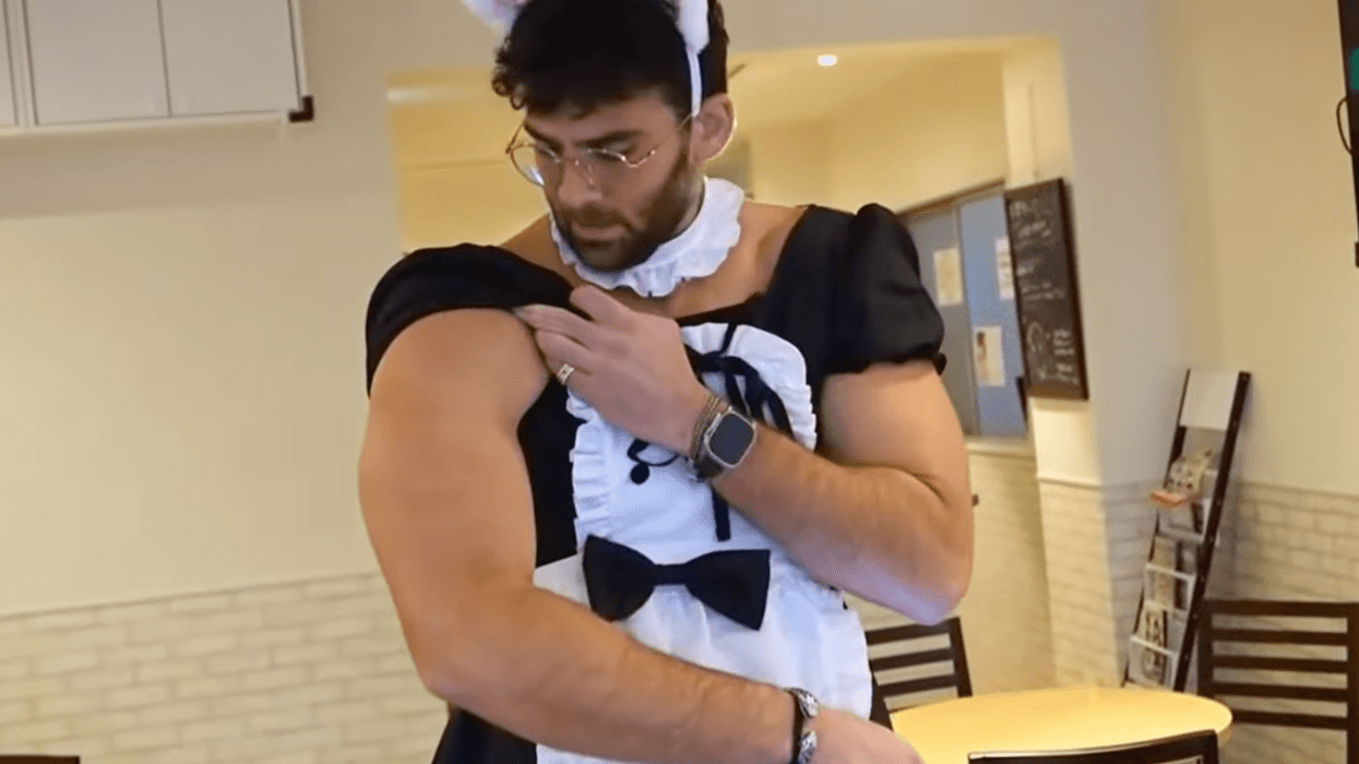 Jesse Watters coos 'here kitty, kitty' to Hasan Piker in a maid outfit and cat ears