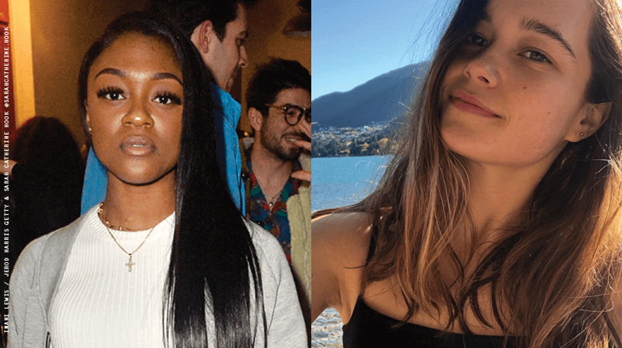 Imani Lewis and Sarah Catherine Hook