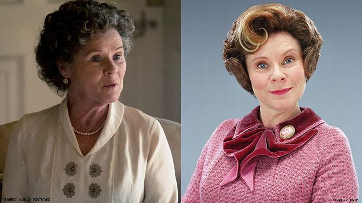 Imelda Staunton Says Dolores Umbridge Would Fit in at ‘Downton Abbey'