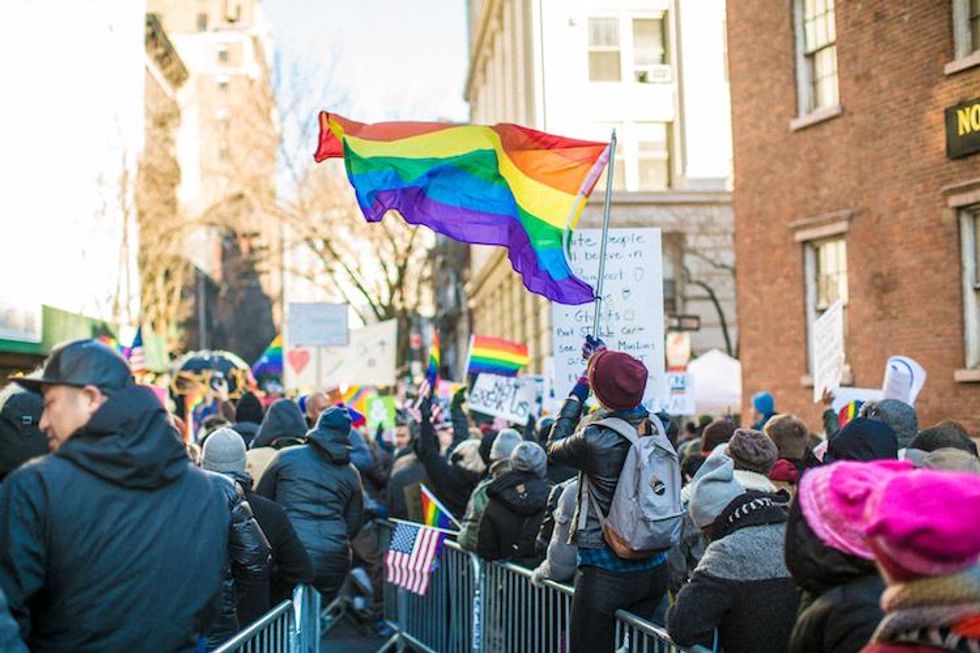 In Pictures: The LGBTQ Solidarity Rally in NYC