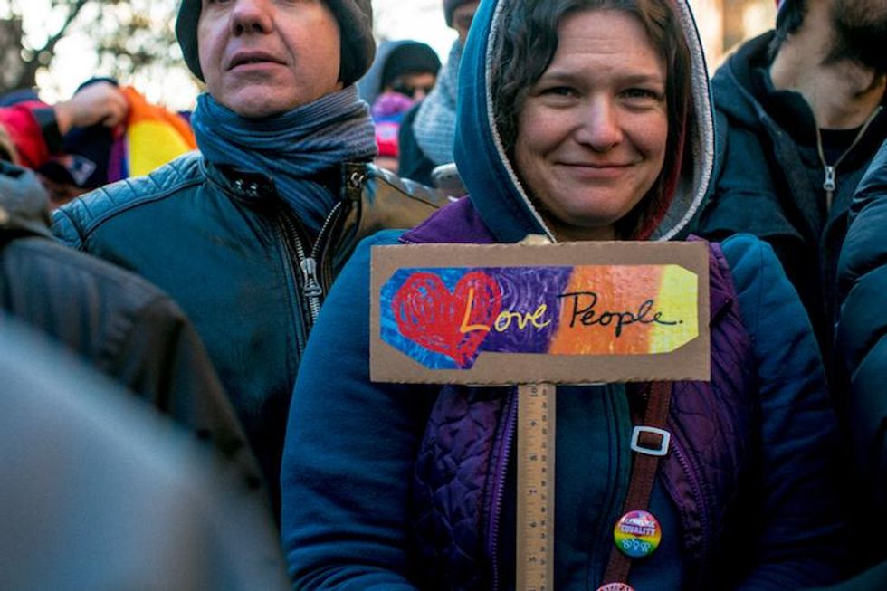 In Pictures: The LGBTQ Solidarity Rally in NYC