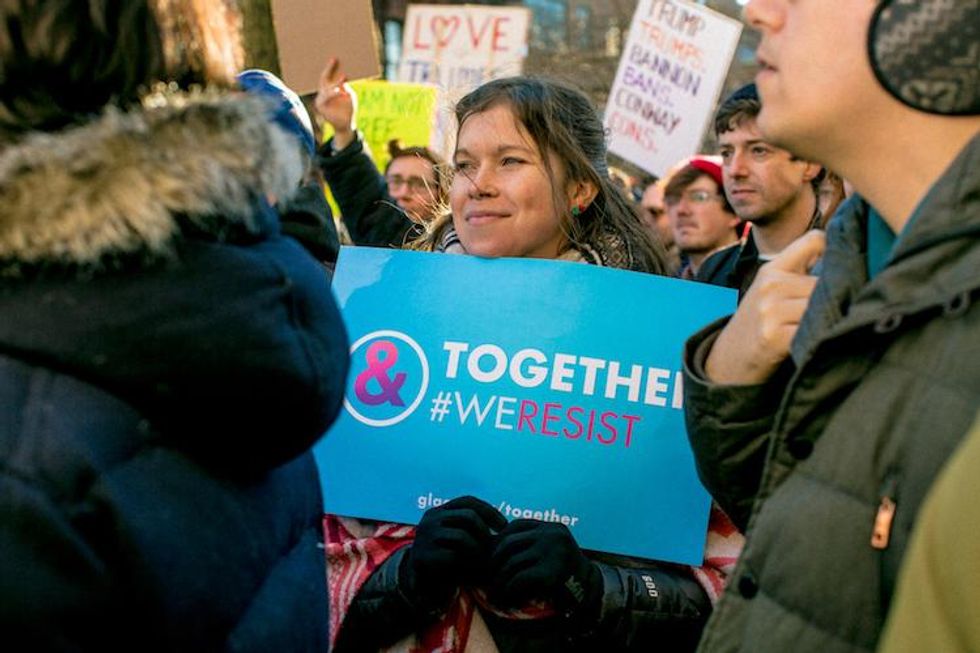 In Pictures: The LGBTQ Solidarity Rally in NYC