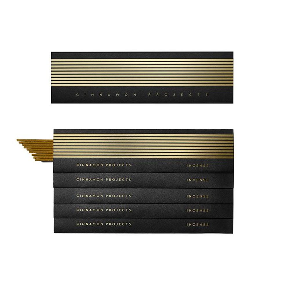 Incense set (includes 5 scents) by Cinnamon Projects, $55.