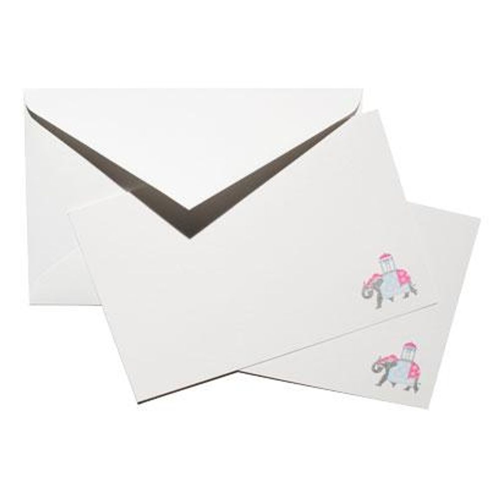 Indian Elephant Cards by Smythson