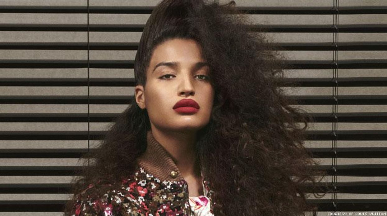 Indya Moore for Louis Vuitton PF19