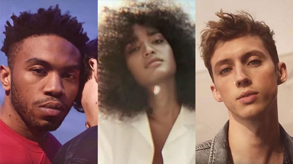 Indya Moore Kevin Abstract Troye Sivan Calvin Klein