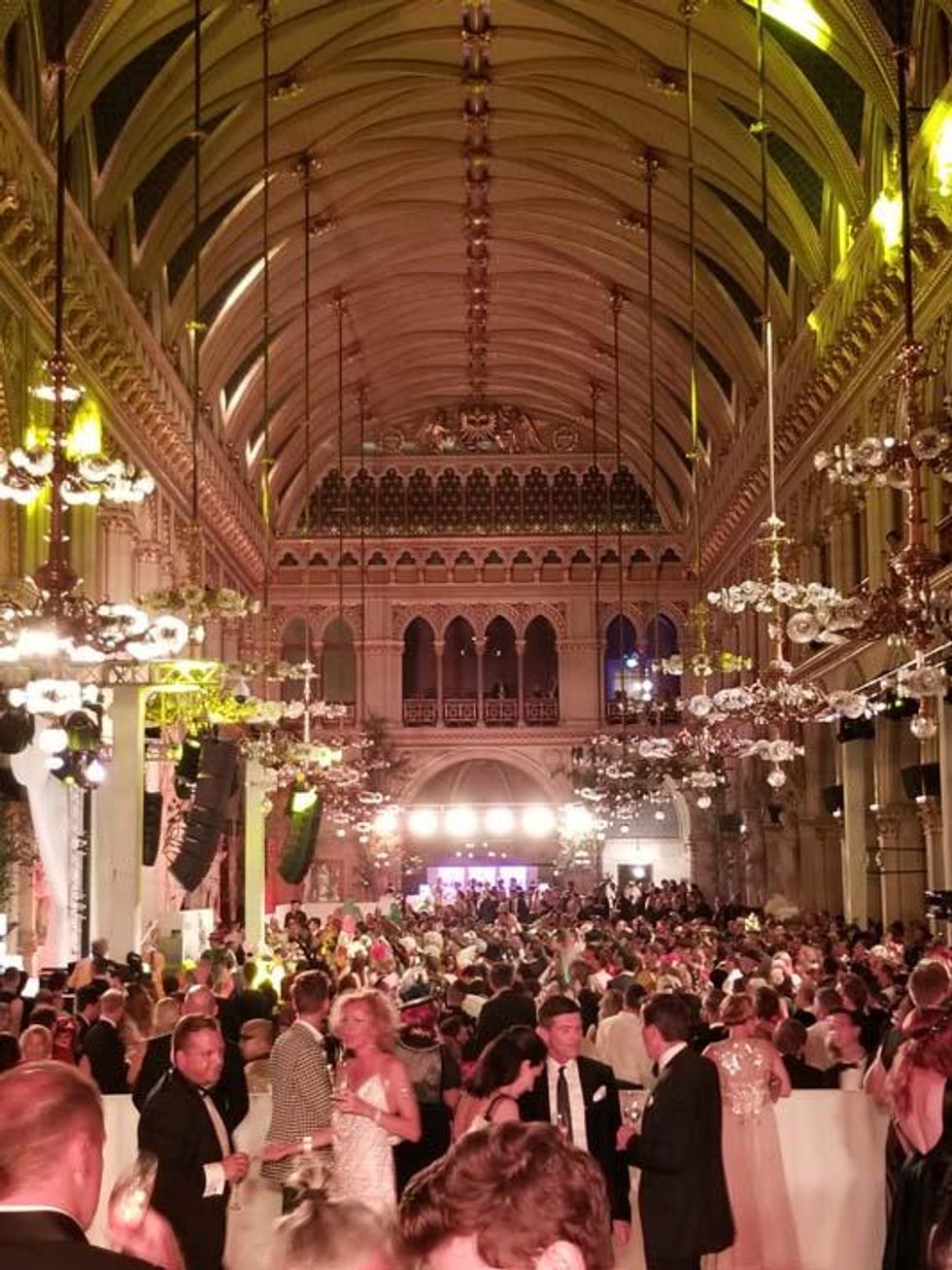 Inside the Life Ball party from Gus's POV.