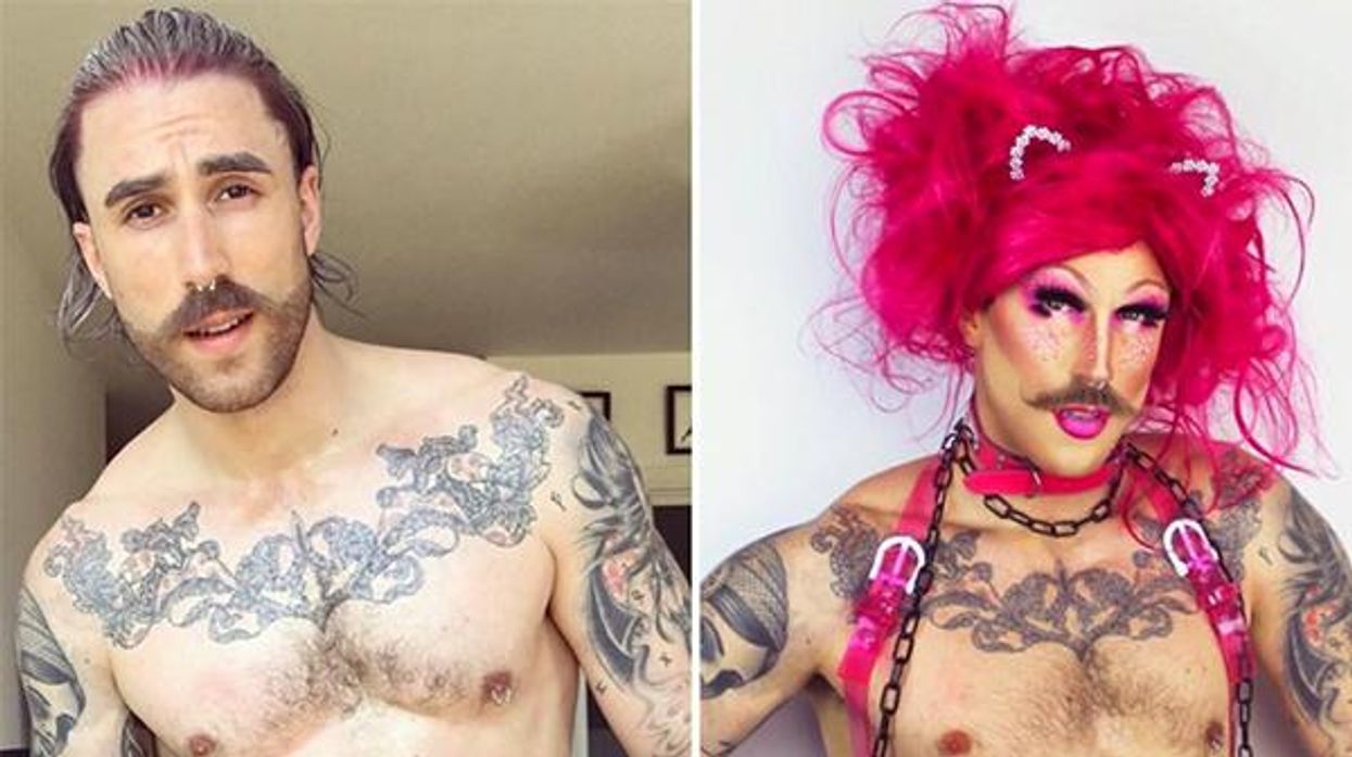 #Instacrush: CrossFit Drag Queen @thecybilwar