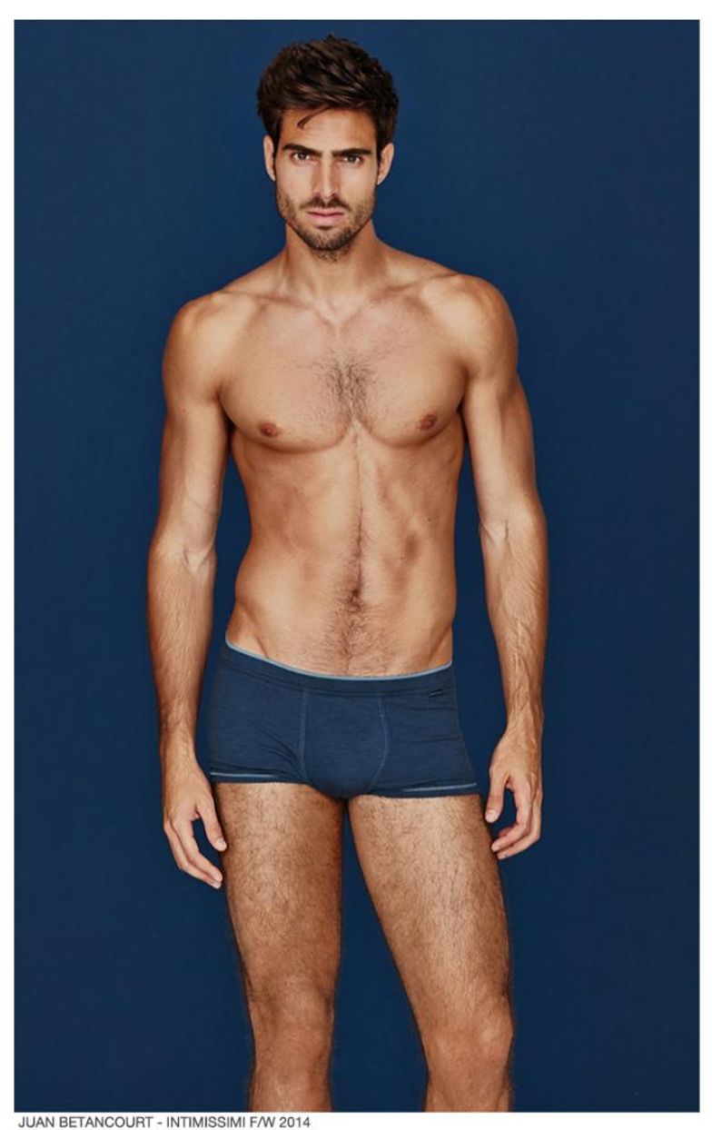 Model Watch: Juan Betancourt is The New Face of Intimissimi Underwear