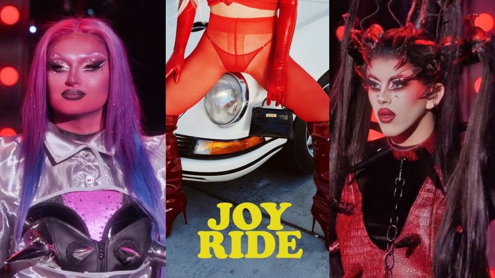 Irene The Alien and \u200bLydia B Kollins lip sync to 'Joy Ride' by Kesha on \u200bRuPaul's Drag Race All Stars\u200b season 10