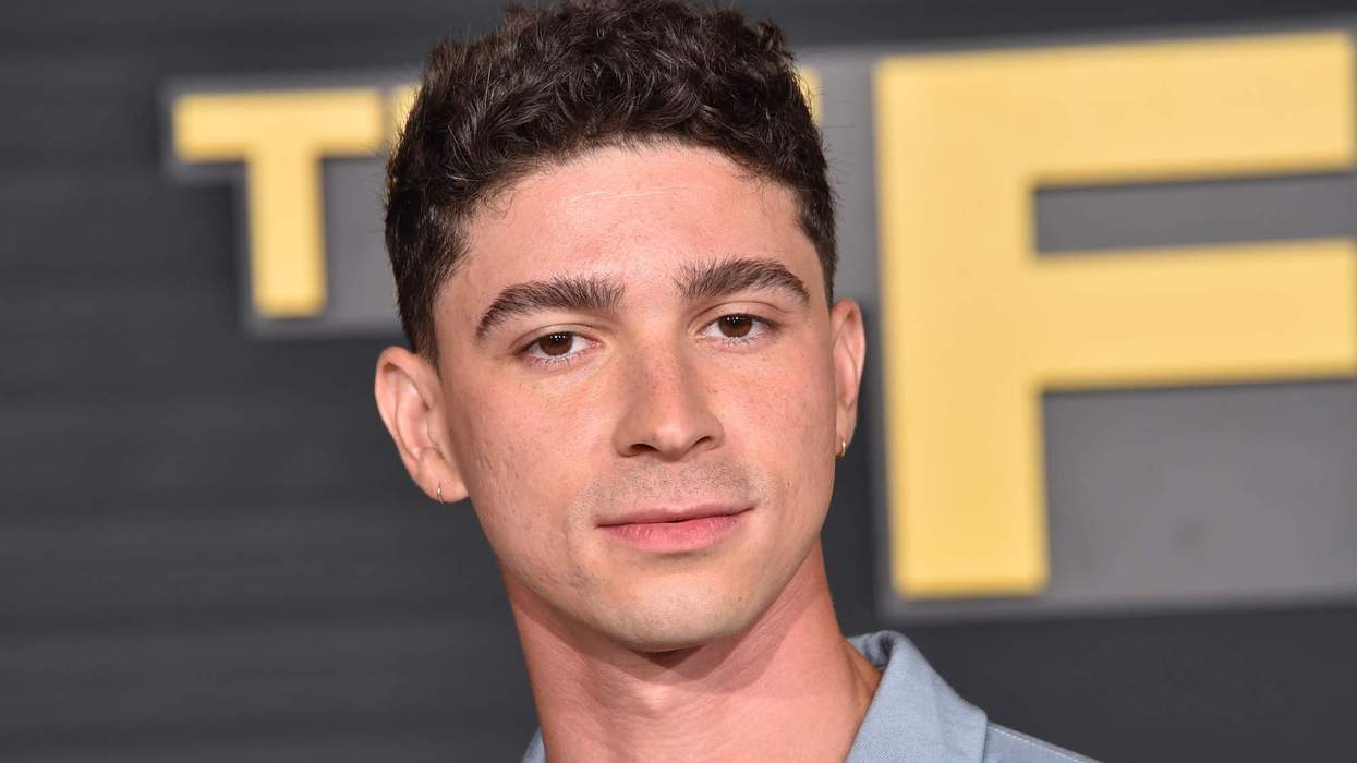 Isaac Cole Powell attends the LA premiere of HBO's original series The Franchise.