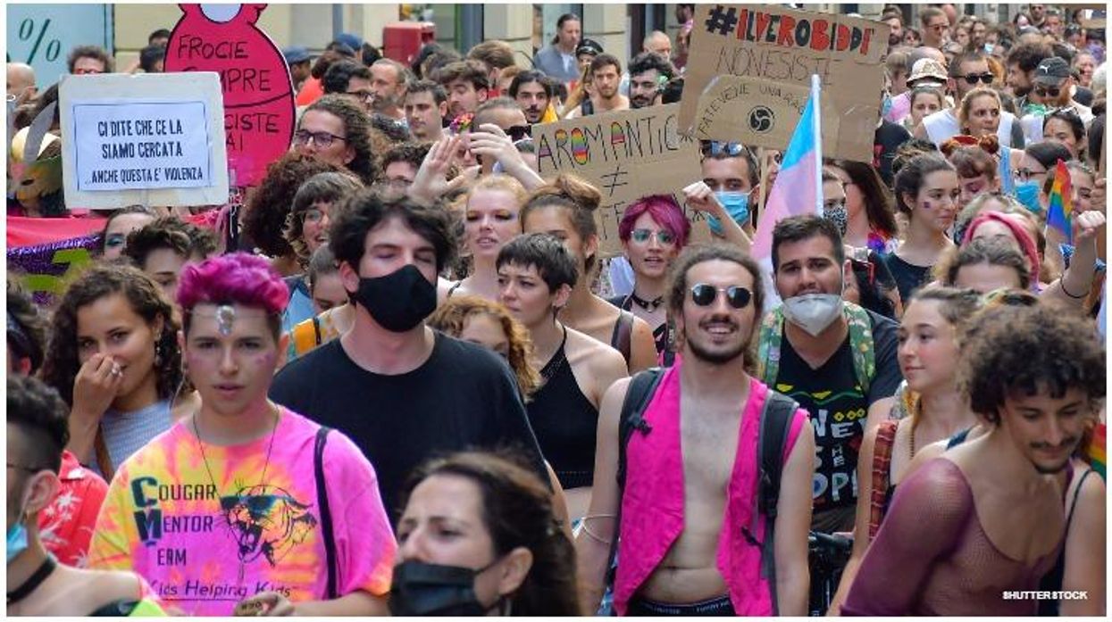 Italy Erupts in Rallies, Protests Over Possible LGBTQ+ Hate Crimes Law