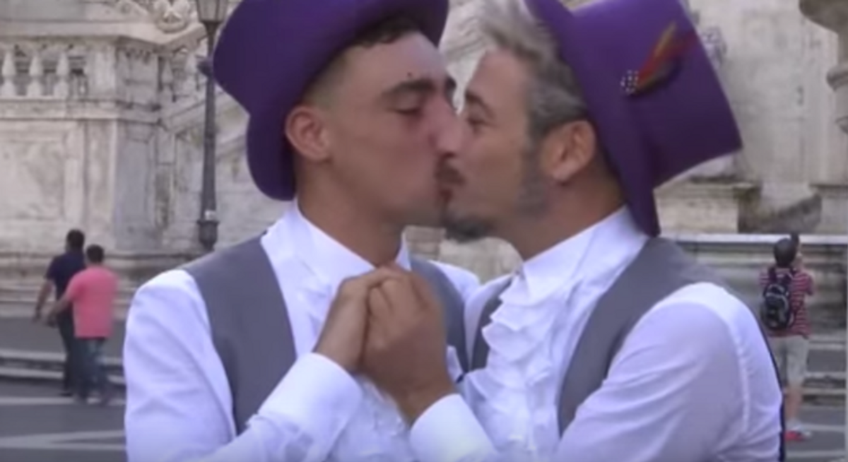 Italy Same-Sex Union Rome