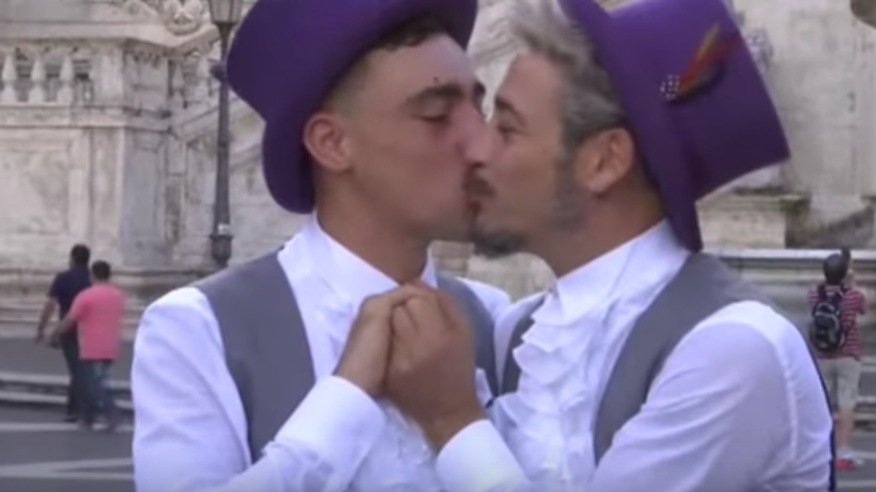 Italy Same-Sex Union Rome