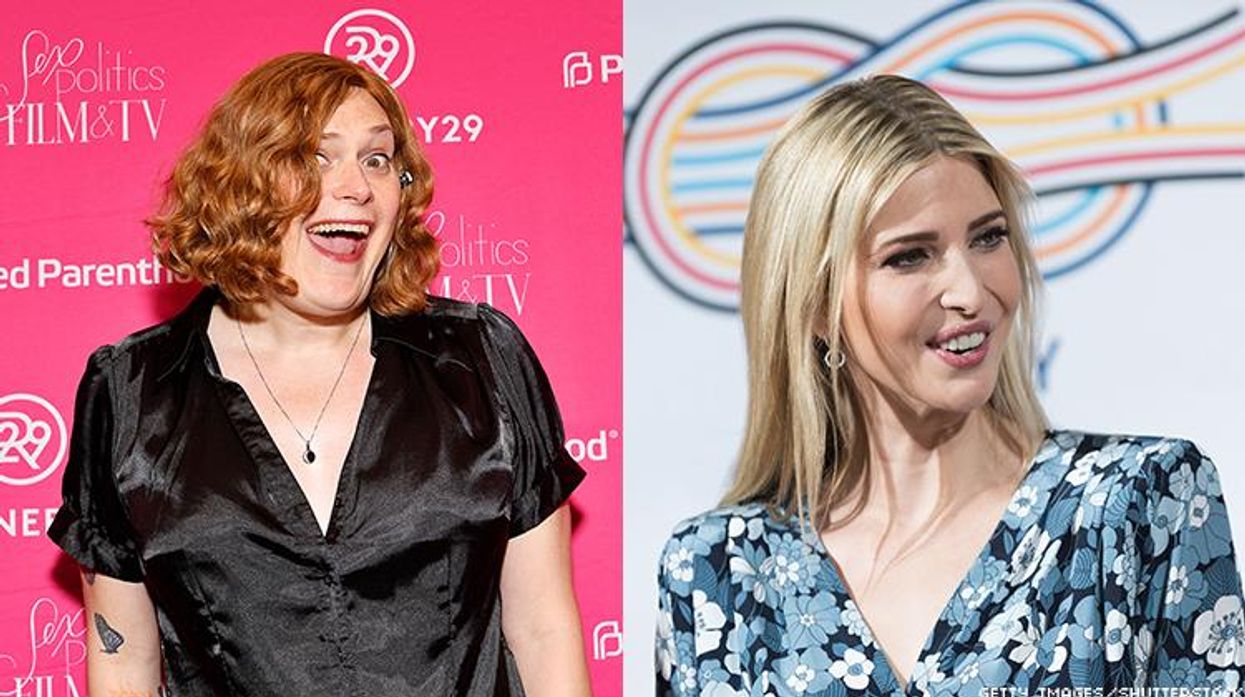 Ivanka Trump and Lilly Wachowski