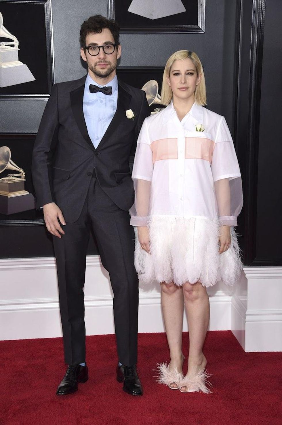 Jack and Rachel Antonoff Showing Sibling Soliadarity