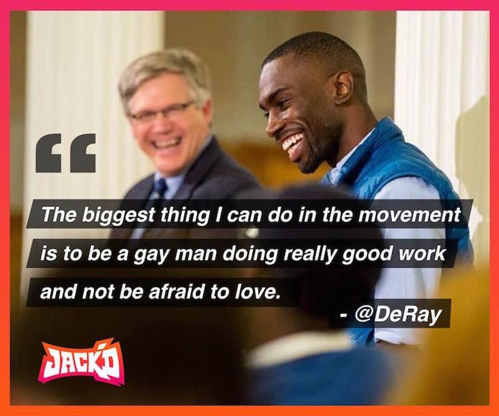 Jack'd endorses DeRay Mckesson.