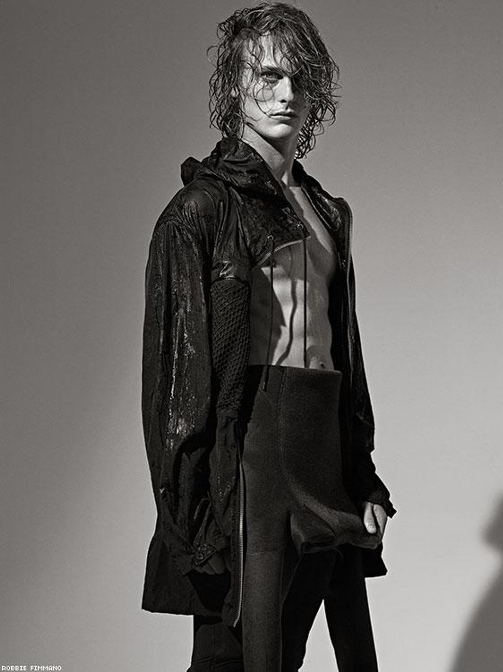 Jacket by Kenzo, wet suit by Body Glove available at Paragon Sports