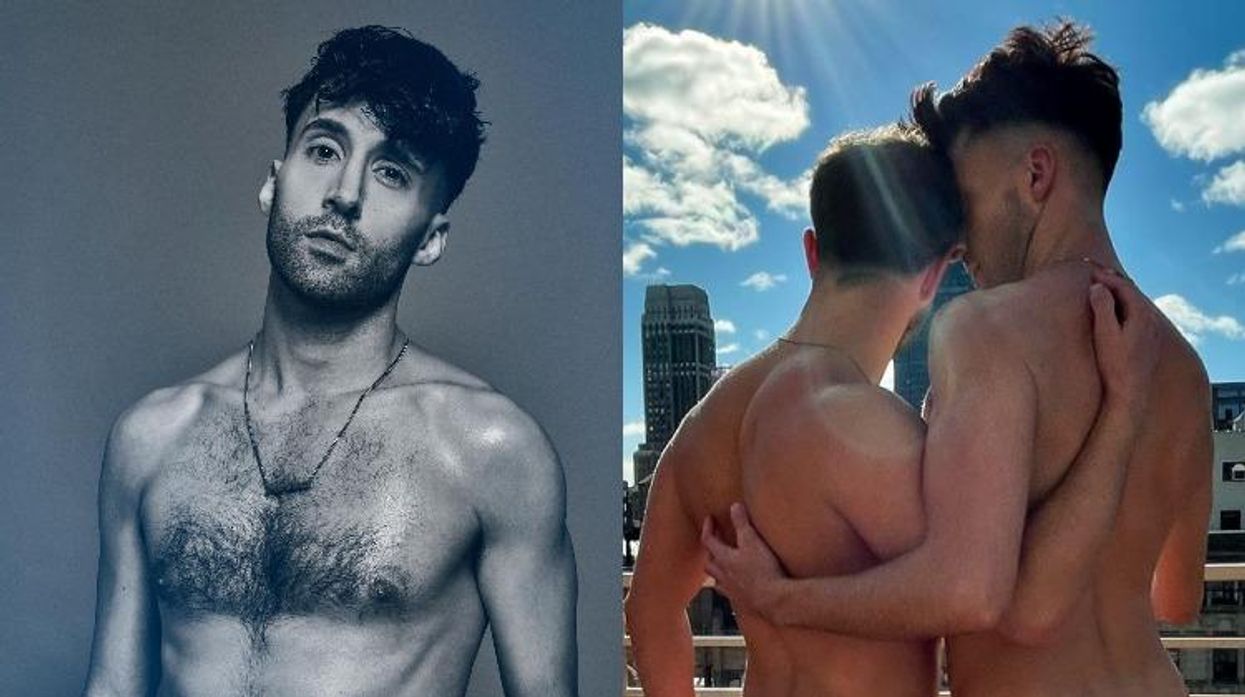 Jackie Cox out of drag.