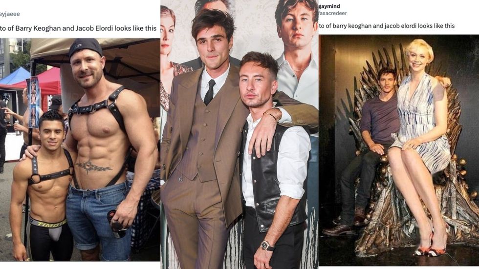 Jacob Elordi and Barry Keoghan memes