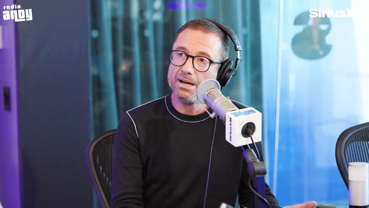 Jacob Tierney being interviewed on a radio show