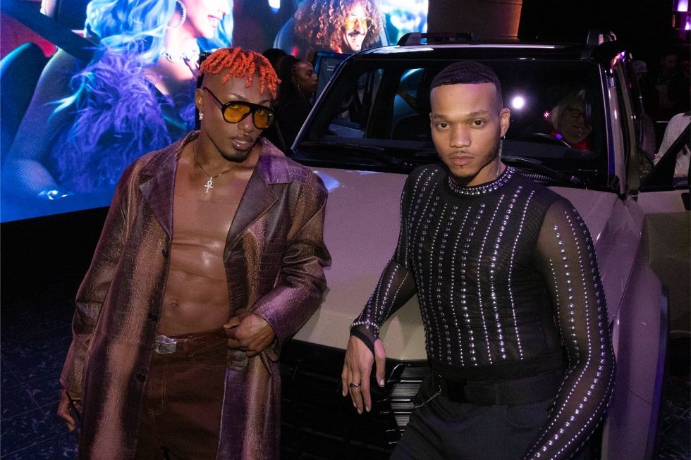 Jahari White and Desi Derio