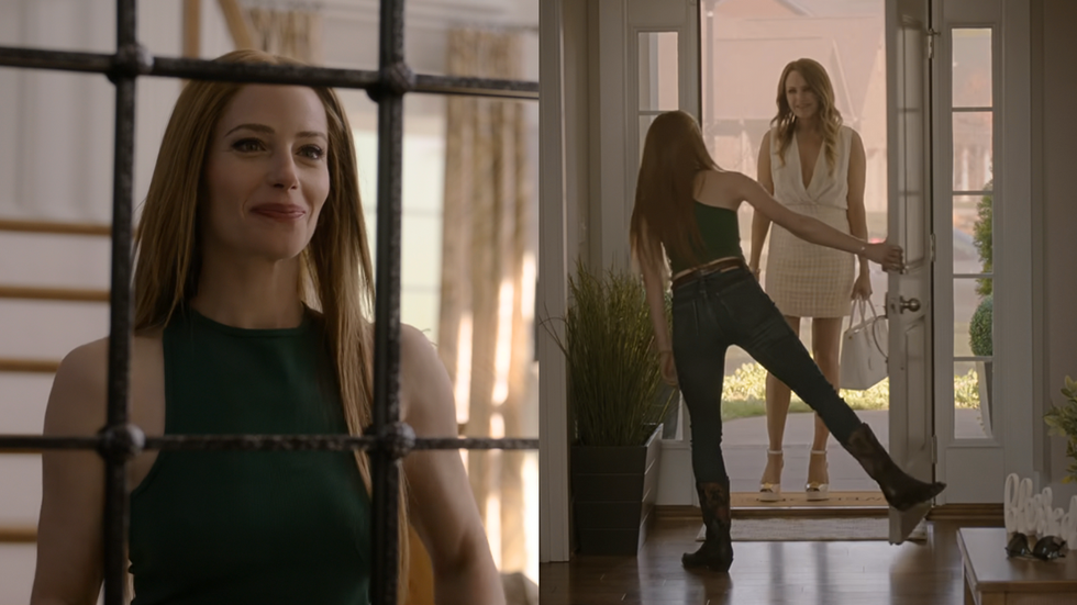 Jaime Ray Newman as Callie on The Hunting Wives