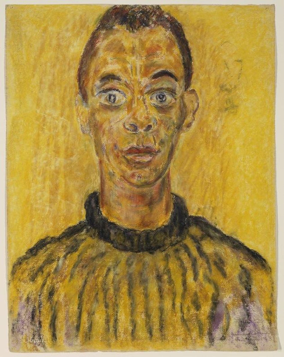 'James Baldwin' by Beauford Delaney.