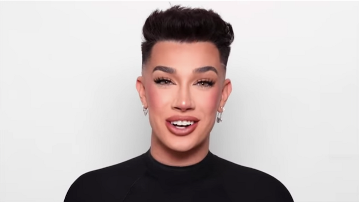 James Charles in YouTube video.