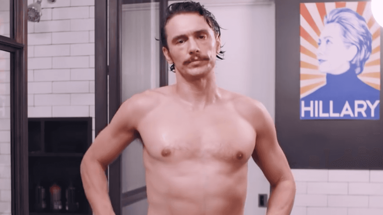 James Franco Hillary Clinton Ad