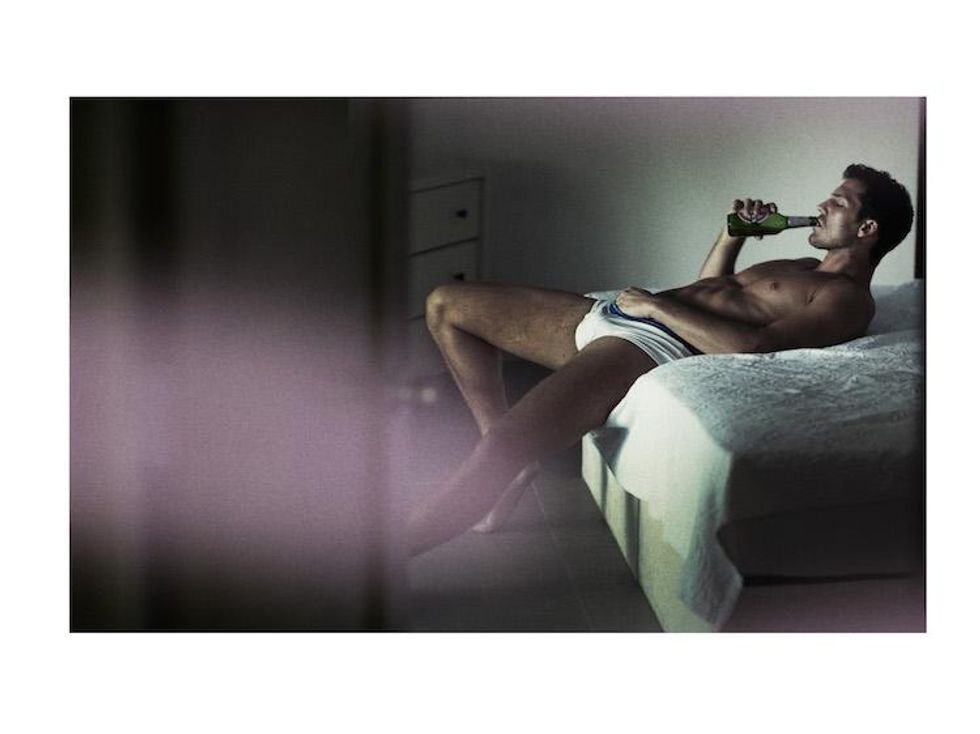 James Lee Taylor, model and actor.