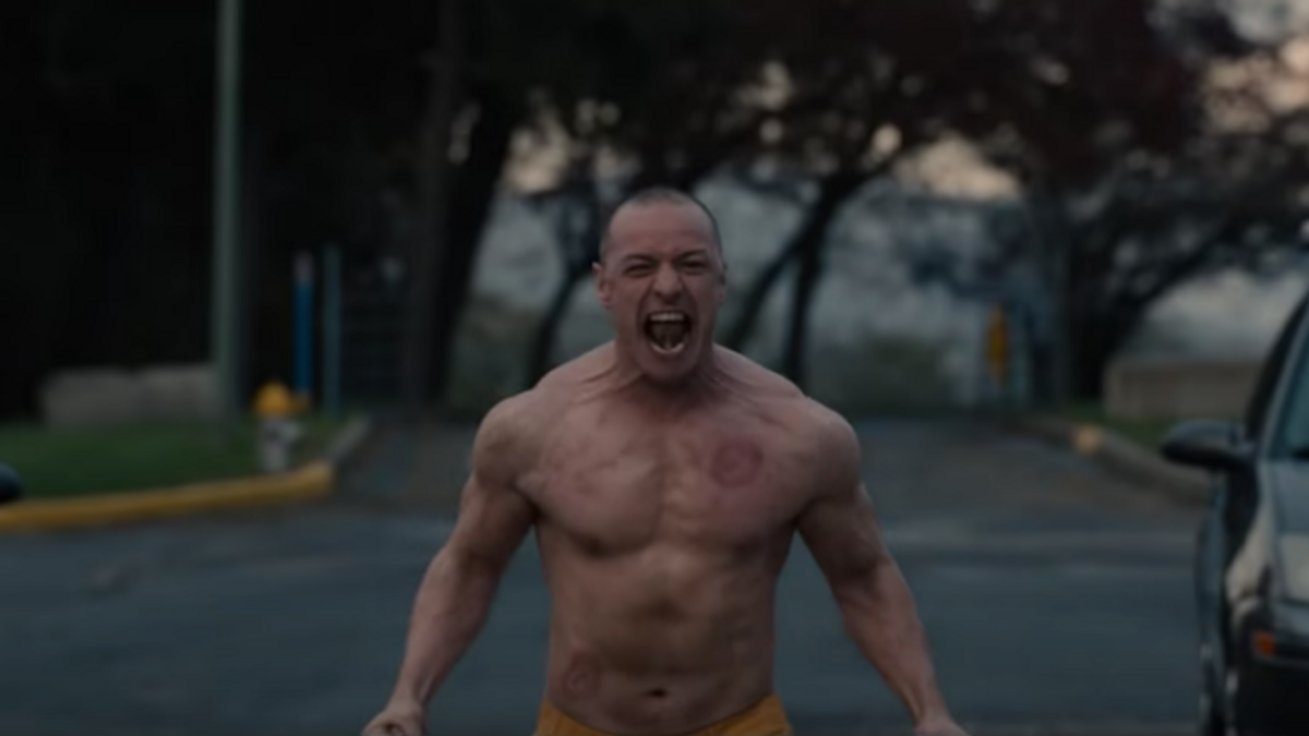 James McAvoy is Crazy Ripped In the First 'Glass' Trailer
